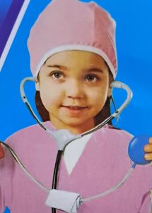 Kids Costumes to Hire - Scrubs - Pink - Hat, top, pants - CHILD